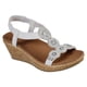 thumbnail image 4 of Sandalias Skechers Beverlee - Date Glam para mujer, color blanco roto, 4 of 5