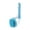 Blue, variant on Long Handle Shampoo Brush With Liquid Dispenser Scalp Massager For Hair Washing Pet Grooming Green