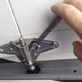 thumbnail image 4 of 10 Rouleaux de Porte de Garage en Nylon Noir 2 Pouces, Tige 4 Pouces, Utilise 6200- Roulements de Précision à Double Joints, 10 Rouleaux x Rouleau de Porte de Garage, Noir, 4 of 6
