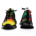 thumbnail image 3 of Palm Trees in Jamaica Colors Walking Shoes for Men Woman Lightweight Tennis Fashion Elastic Sports Shoes Cushion Basketball Shoes, 3 of 7