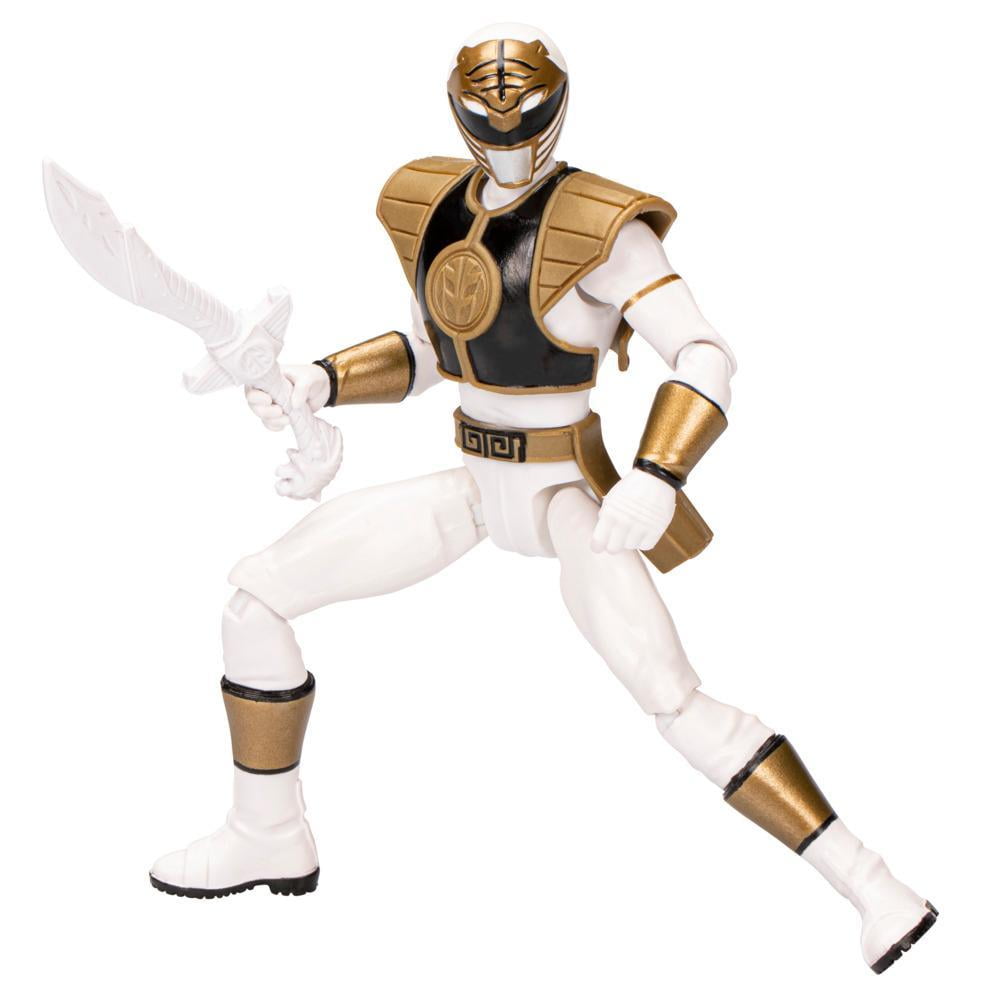 Power Rangers Mighty Morphin White Ranger Action Figure, 6-Inch