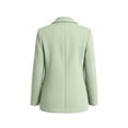 thumbnail image 4 of Perfectbot Women's Notch Collared Blazer 2 Button Long Sleeve Suit Jacket Office Business Outfits, 4 of 7