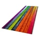 thumbnail image 1 of Alfombra Alfombra reversible Alfombra de piso Alfombras con borlas Felpudo Alfombra para lavadero Naranja (60x180cm), 1 of 9