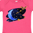 thumbnail image 4 of Inktastic Owl Decorating the Night with Moon and Stars Boys or Girls Baby Bodysuit, 4 of 5