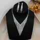 thumbnail image 5 of Juego De Collar Y Aretes De Moda Para Boda Y Fiesta Shuxiu Wang 9024719205267, 5 of 5