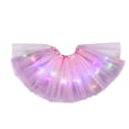 thumbnail image 2 of 3 Layers Tutu for Toddler Girls Tulle Ballet Dance Skirts Princess Kids Dress up Birthday Party Pink, 2 of 3