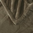 thumbnail image 3 of Beautyrest Heated Plush Oversized Solid Microlight Throw, Mink, 3 of 9