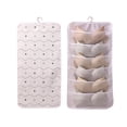 thumbnail image 2 of TUOBARR Non-woven Double-sided Storage Bag Washable Wardrobe Multi-pocket Bra Hanging Bag Door Rear Socks Storage Bag, 2 of 5