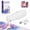 White, variant on Electric Diamond Painting Pen,Ergonomic Palm-Grip | art vacuum pen tool with integrated suction tip, wax-free pickup, quiet cordless USB-C rechargeable for 5D DIY crafts, White