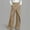 Khaki, variant on Endives Women Linen Pant Dress Pants Summer Business Casual Outfits Baggy Pant Wide Leg Pant With Pockets 2026 Beach Vacation