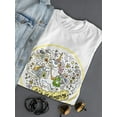 thumbnail image 3 of Cute Unicorn Let's Go Shopping Shaped T-Shirt Women -Image by Shutterstock, Female x-Large, 3 of 4
