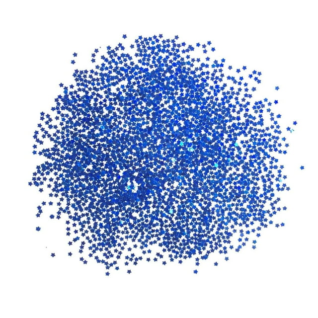 jifeng Metalic Sprinkles Star Table Confetti Scatter Wedding Party Decor Blue
