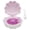 Purple, variant on BIMZUC Portable Shell Bluetooth Speaker 3 in 1 360 Degree Projection White Noise Colorful Night Light for Bedroom Blue Wireless Audio Player with Built-in Battery Home Decor