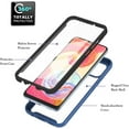 thumbnail image 6 of Case for Galaxy A04E,Galaxy A03 164mm Case,Slim Full-Body Rugged Stylish Protective Clear Back Hybrid 3-in-1 Case with Built-in Screen Protector Phone Case for Samsung Galaxy A04E 4G (Blue), 6 of 12