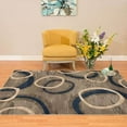 thumbnail image 3 of United Weavers Contours Cul de Sac Grey Accent Rug 2'7" x 4'2", 3 of 6