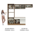 thumbnail image 5 of Cocina Integral 270cm Glamy Madesa 11 Marrón/Blanco, 5 of 5