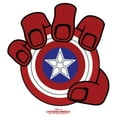 thumbnail image 2 of Girl's Captain America: Brave New World Red Hulk Hand Shield Graphic T-Shirt, 2 of 4