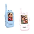 thumbnail image 4 of 2 walkie-talkies con video y interfono recargable para niños de 3 a 12 años. Rosa Azul, 4 of 6