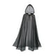 thumbnail image 4 of Disfraz de Halloween Yinane capa con capucha para adultos negro, 4 of 8