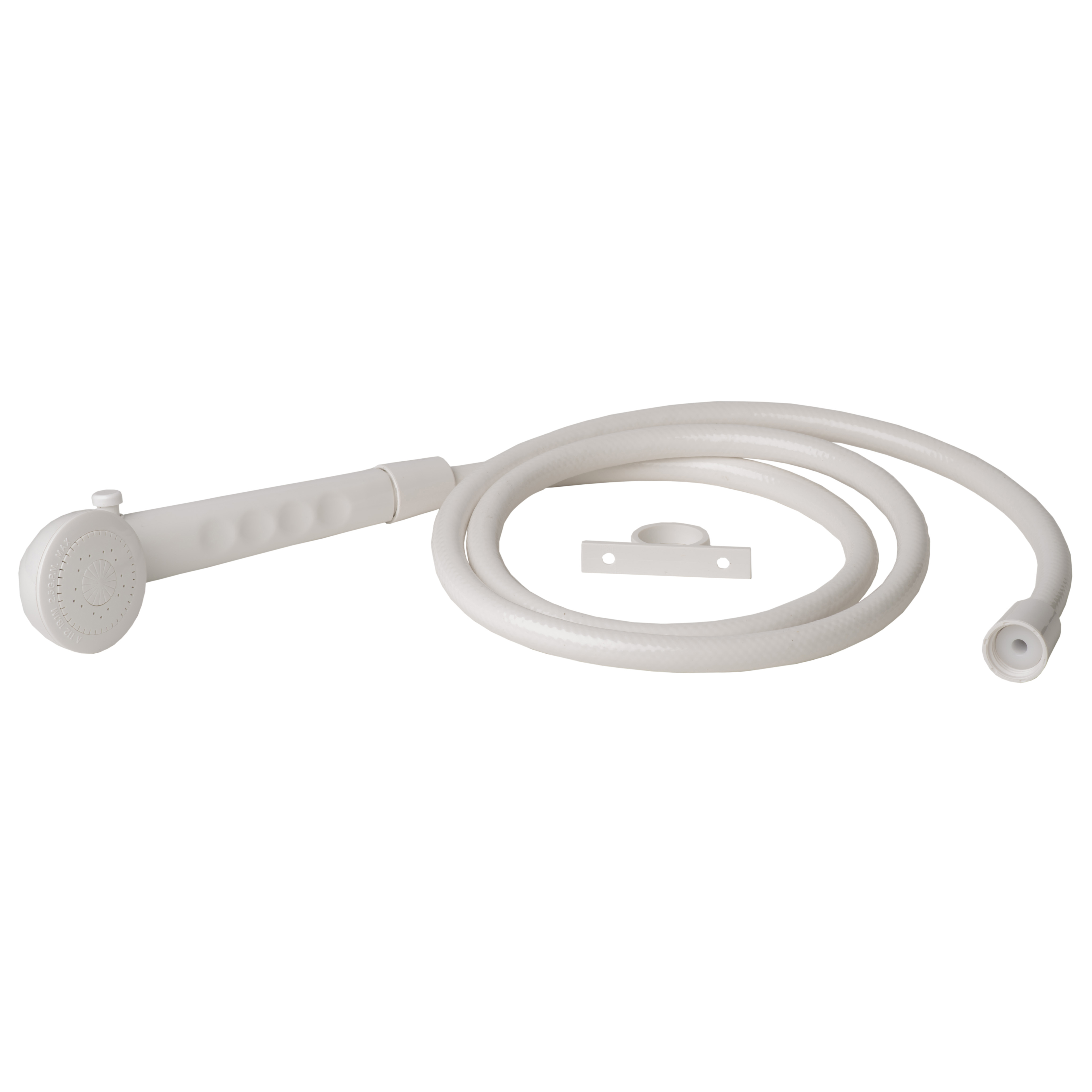 Laguna Brass 3220AWT/4120WT RV/Motorhome Non-Metallic Valve with Hand Shower Set, White Finish