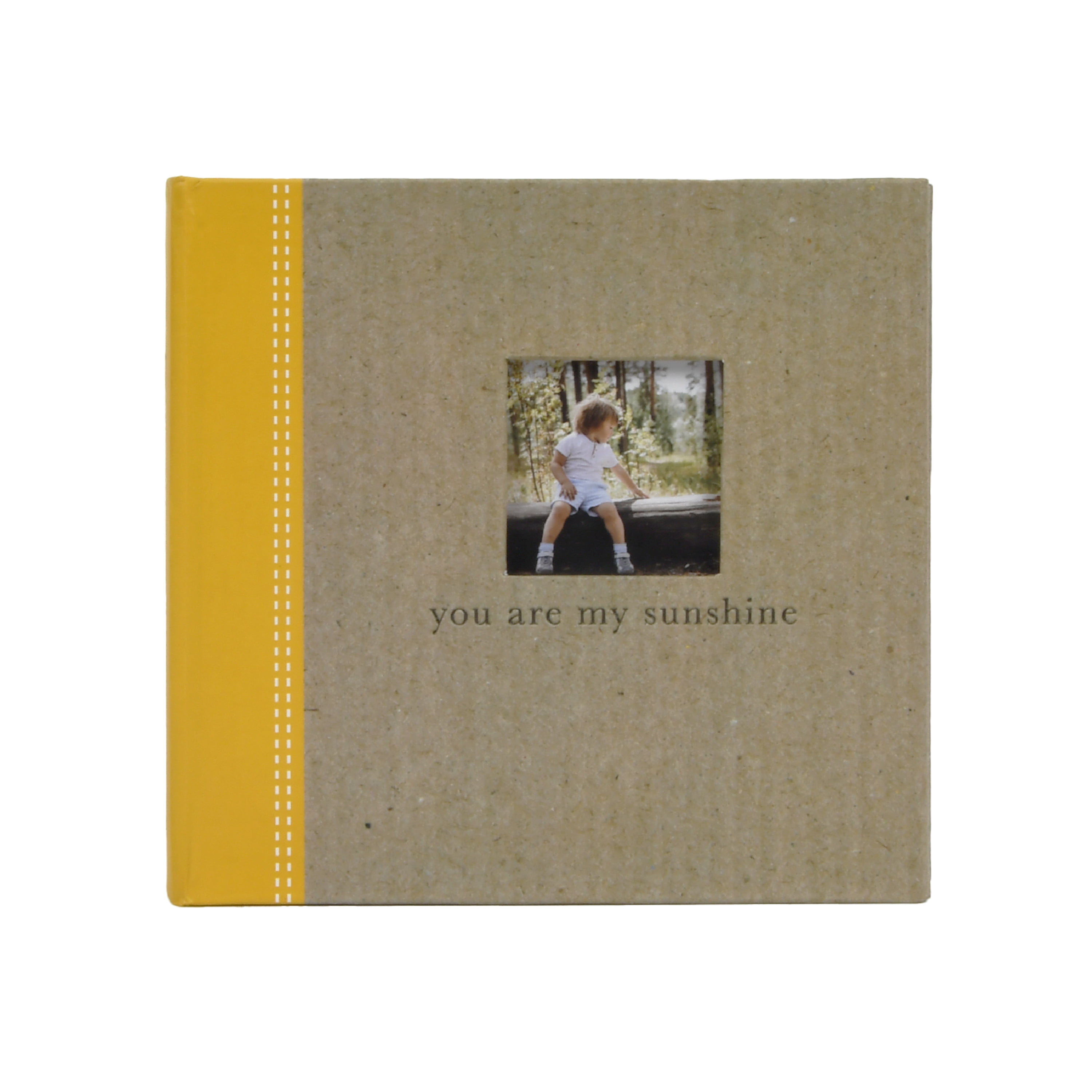 (2 pack) New View Gifts "You Are My Sunshine" Yellow Heart Photo Album, Holds 80 4"x6" Photographs