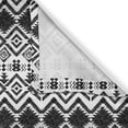thumbnail image 6 of Ambesonne Geometric Valance & Curtain, Modern Line Zig Zag, 55"x30", Black and White, 6 of 6