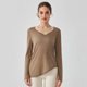 thumbnail image 4 of Top deportivo plisado con cordón para mujer, cubierta holgada para correr, cubierta de cadera de manga larga, traje Irregular para Pilates, Fitness y Yoga, 4 of 6