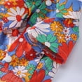 thumbnail image 6 of Dog Summer Beach Floral Short Sleeve Shirt, Dog Cute Print Hawaii Style Beach Casual Clothes Pet Travel Shirt Dog Cat Blouse,Corloful,L, 6 of 7