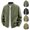 Black, variant on Men's Lightweight Jackets Casual Full Zip Windbreakers Coats Track Jackets Spring Fall Golf Baseball Bomber Coats Big and Tall Dark Green XXL