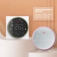 thumbnail image 6 of Goodhd For Tuya Smart Wifi Thermostat Voice Control 5/16A Led Digital Programmable-White Round-Ga, 6 of 7