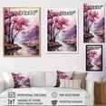 thumbnail image 4 of Designart "Amethyst Tinted Maples I" Tree Maple Floater Framed Canvas Prints, 4 of 5