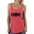 thumbnail image 1 of Awkward Styles Women's Basketball MOM Mothering Graphic Racerback Tank Tops Black Mother's Day Gift, 1 of 4