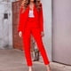 thumbnail image 1 of Puntoco Pantalones De Traje Sólidos De Manga Larga Para Mujer Conjuntos De Traje De Negocios Elegantes Informales Liquidación Puntoco Puntoco-3767, 1 of 8