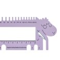 thumbnail image 2 of Hugtrwg DIY Sheep Forma Costura Guía Tamaño Calibre Punto Guía Ganchillo Accesorios, 2 of 9