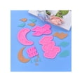 thumbnail image 4 of Silicone Chocolate Moulds Moon/Cloud Shaped Chocolate Candy Moulds Baking Tools Non-stick Silicone Material for Baking, 4 of 11