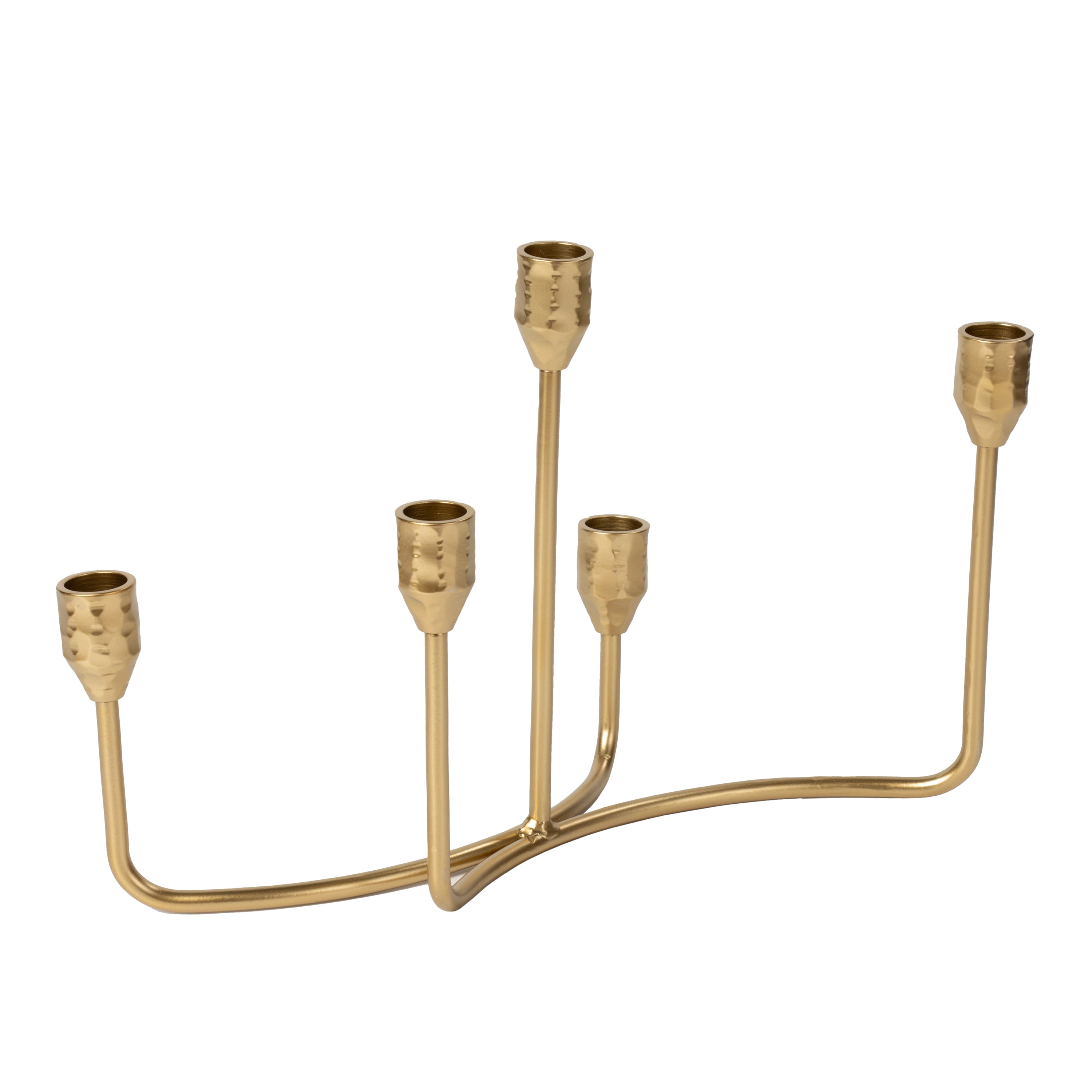 Better Homes & Garden Indoor Decorative Gold Iron Taper Candelabra