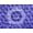 Purple, variant on Patchwork Batik Tapestry Cotton Spread 108" x 88" Full-Queen Blue