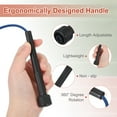 thumbnail image 4 of Uxcell Jump Rope Adjustable Speed Skipping Rope for Workout and Fitness Training Blue, 4 of 7