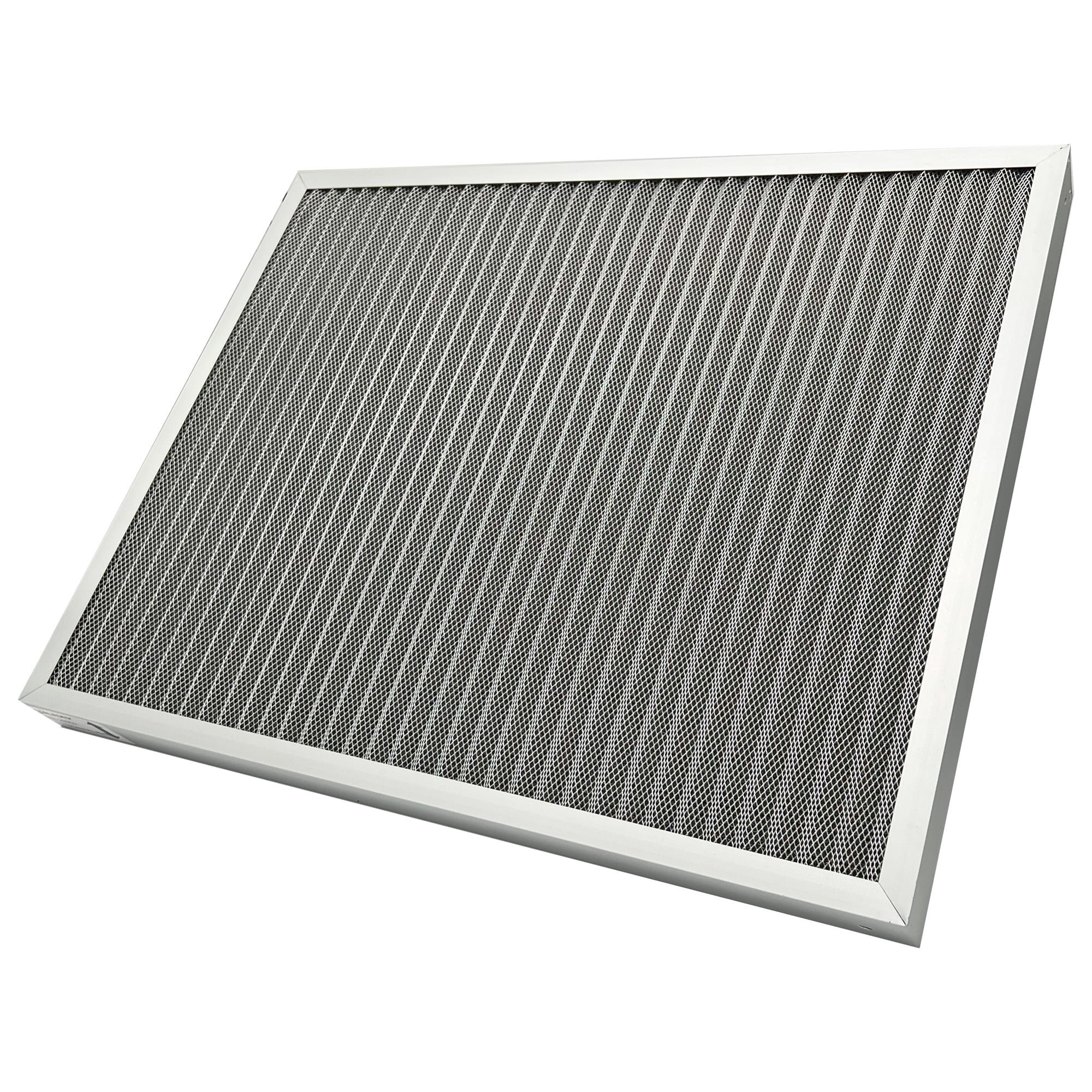 Washable Air Filter(16" x 25" x 2"), Aluminum Electrostatic Air Filter for Furnace and Central Air Conditioner (Actual Size: 15.7" x 24.7" x 1.8")