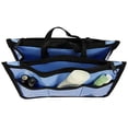 thumbnail image 2 of PVC Organizer Cosmetic Badget Insert Purse Organizer Solid Lt Blue, 2 of 2