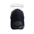 thumbnail image 3 of Leeye Solar Fan Hat Rechargeable Baseball Cap with Built-in Cooling Fan Solar Powered USB Charging Sun Protection Hat for Outdoor Sports Hiking Fishing, B, One Size, 3 of 8