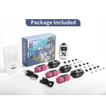 thumbnail image 2 of PetJoy 3 Dog Shock Collar for Large Dogs, Automatic Bark Collar with Remote, Bark and Training Collar Combo, Shock Collar with 5 Adjustable Levels of Sensitivity to Suit All Breeds of Dogs, 2 of 9