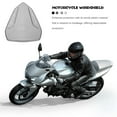 thumbnail image 6 of HONMEET Clear Motorcycle Windscreen Plastic Set for Improved Visibility and Wind, 6 of 8