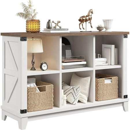 CHTER 6 Cube Storage Organizer and Shelf, Cube Storage Shelf,White Bookshelf with Storage for Bedroom and Home Office