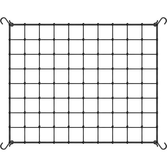 VIVOSUN 1-Pack 3x4FT Elastic Trellis Netting with Hooks for Grow Tents