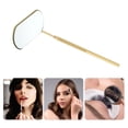 thumbnail image 5 of Unique Bargains 1 Pc Espejo de Pestañas con Patrón Cuadrado Tono Dorado Acero Inoxidable, 5 of 5