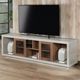 thumbnail image 2 of Bowery Hill Industrial Wood 70.78-Inch TV Stand in Walnut Finish, 2 of 5