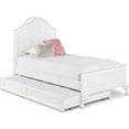 thumbnail image 2 of Picket House Furnishings Jenna Twin Panel with Trundle 5 Piece Wood Bedroom Set, White, 2 of 11