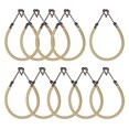 thumbnail image 1 of Mini Skater 10 ganchos para coleta de mujer, pequeñas bandas de goma elásticas, accesorios para lazos para el pelo, soporte elástico, color rubio y beige, diademas, herramientas, pinzas gruesas para e, 1 of 5
