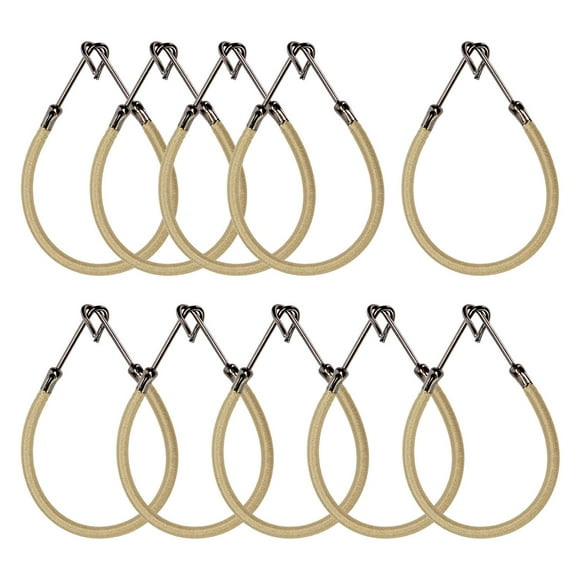 Mini Skater 10 ganchos para coleta de mujer, pequeñas bandas de goma elásticas, accesorios para lazos para el pelo, soporte elástico, color rubio y beige, diademas, herramientas, pinzas gruesas para e